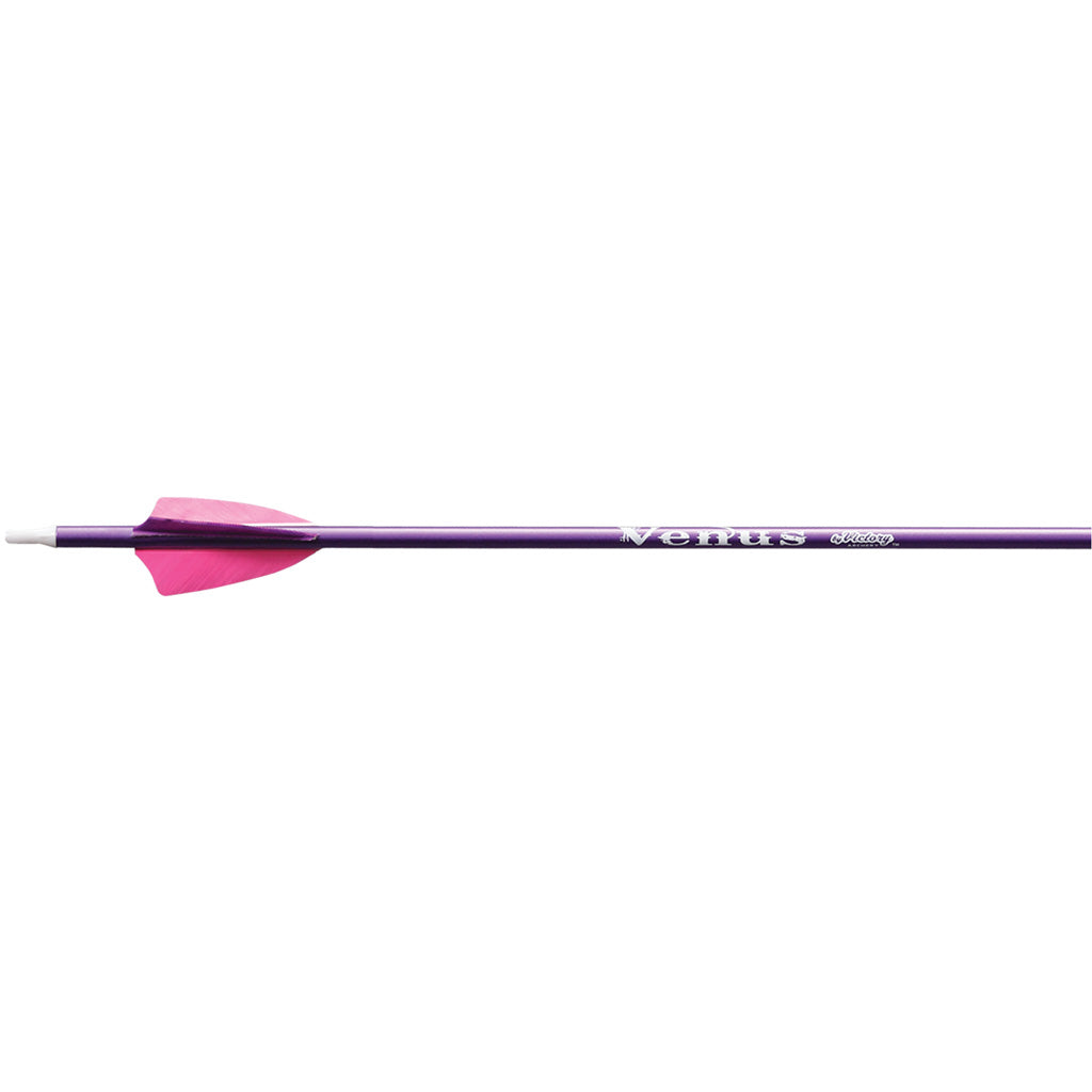 Victory Venus Youth Carbon Arrows Purple 600 Spine 3-Pack
