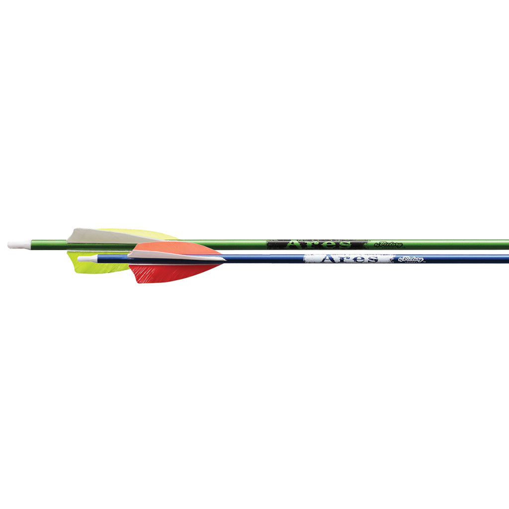 Victory Ares Youth Carbon Arrows Blue/Green 500 Spine 72-Pack