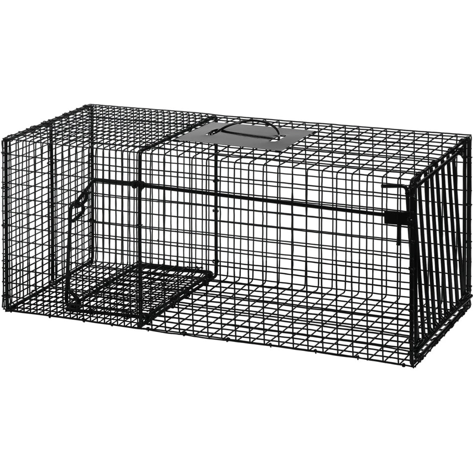 Bridger HD Raccoon Cage Trap 12x12x29 Galvanized