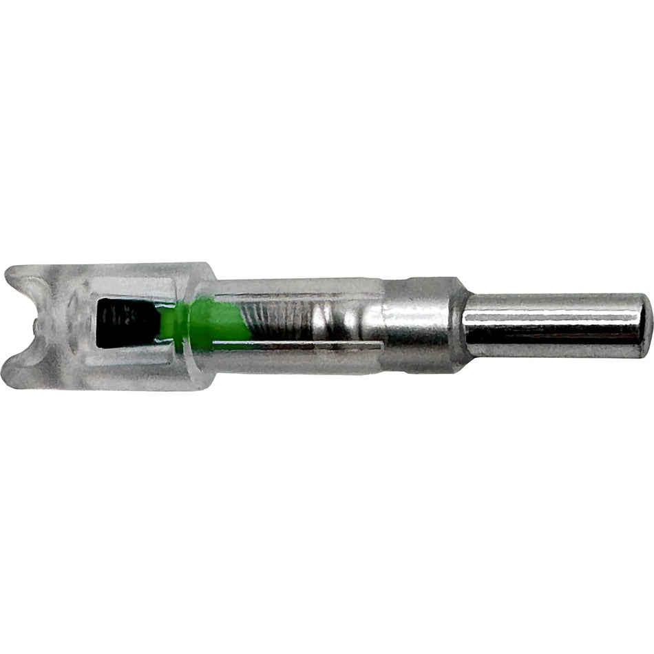 Flex Fletch LIT Lighted Crossbow Arrow Nocks .300 Green 3 Pack
