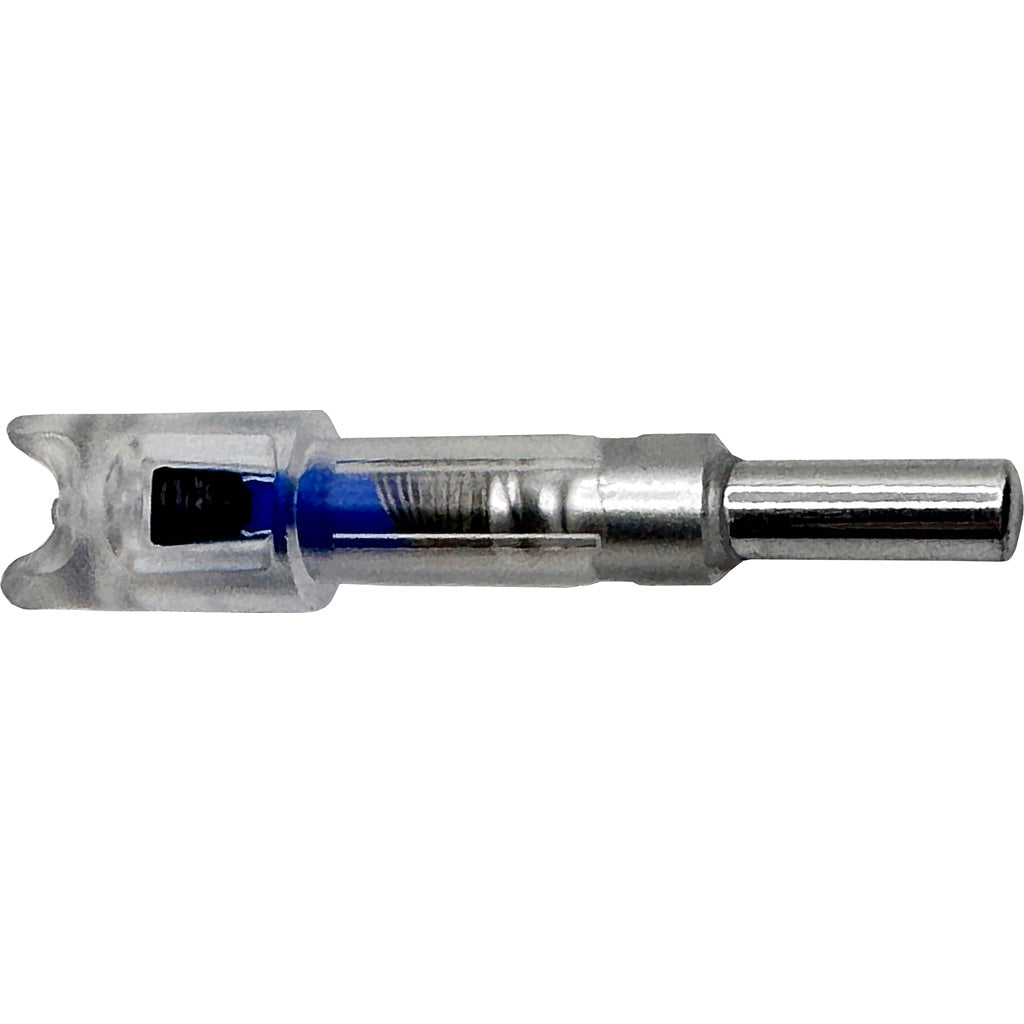 Flex Fletch LIT Lighted Crossbow Arrow Nocks .300 Blue 3 Pack