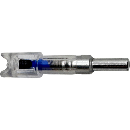 Flex Fletch LIT Lighted Crossbow Arrow Nocks .300 Blue 3 Pack