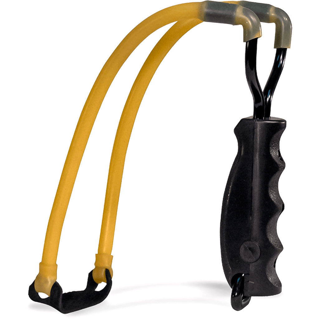 Marksman Classic II Slingshot Tempered Steel Yoke Surgical Tubing Leather Pouch