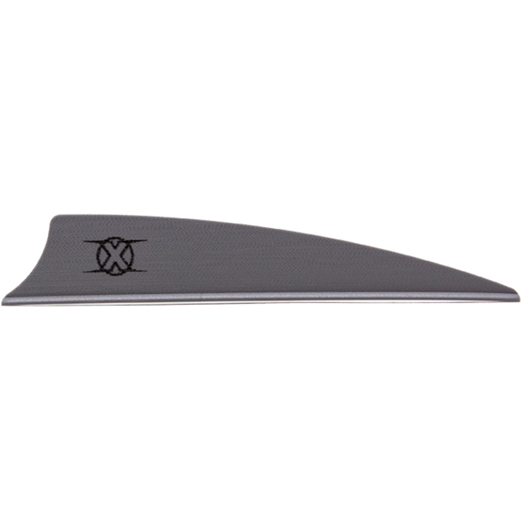Bohning X Vane Shield Cut 3 in. Silver Arrow Vanes 36 Pack