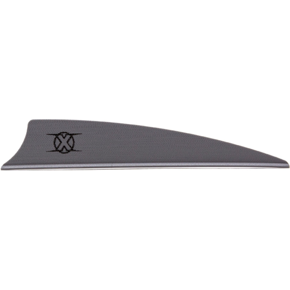 Bohning X Vane Shield Cut 3 in. Silver Arrow Vanes 36 Pack