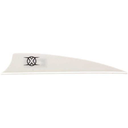 Bohning X Vane Shield Cut 3 in. White Arrow Vanes 36 Pack
