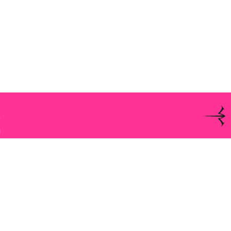 White Water Archery Solid Arrow Wraps Hot Pink 5 in. x 1.125 in. 15-Pack