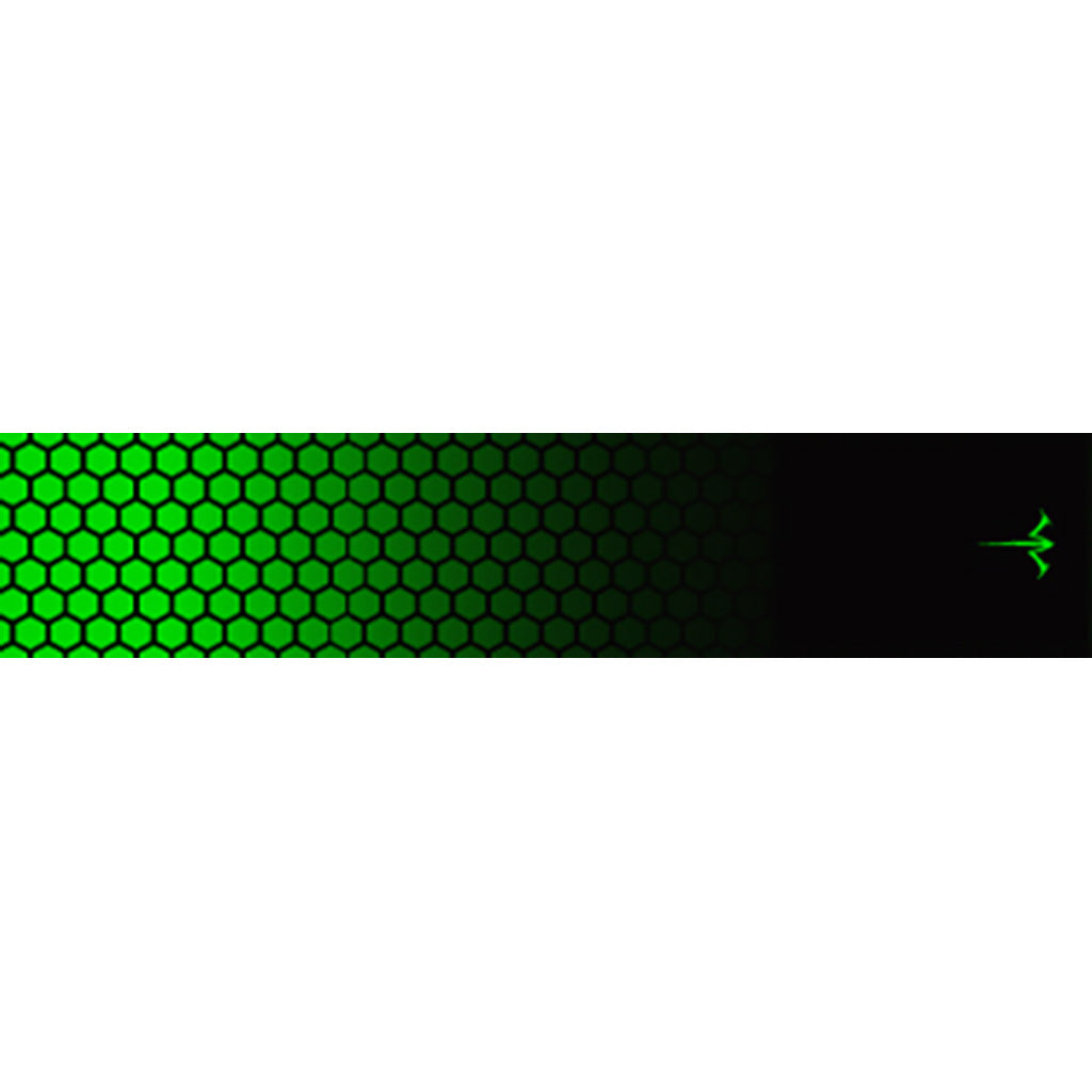 White Water Archery Honeycomb Fade Lime Green Arrow Wraps 5 in. x 1.125 in. 15 Pack