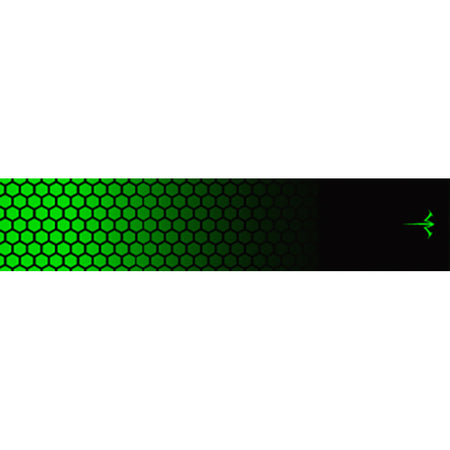 White Water Archery Honeycomb Fade Lime Green Arrow Wraps 5 in. x 1.125 in. 15 Pack