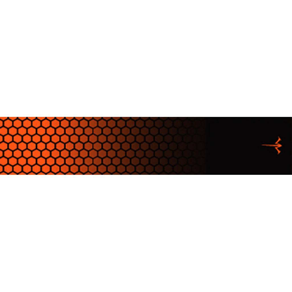 White Water Archery Honeycomb Fade Orange Arrow Wraps 5 in. x 1.125 in. 15 Pack