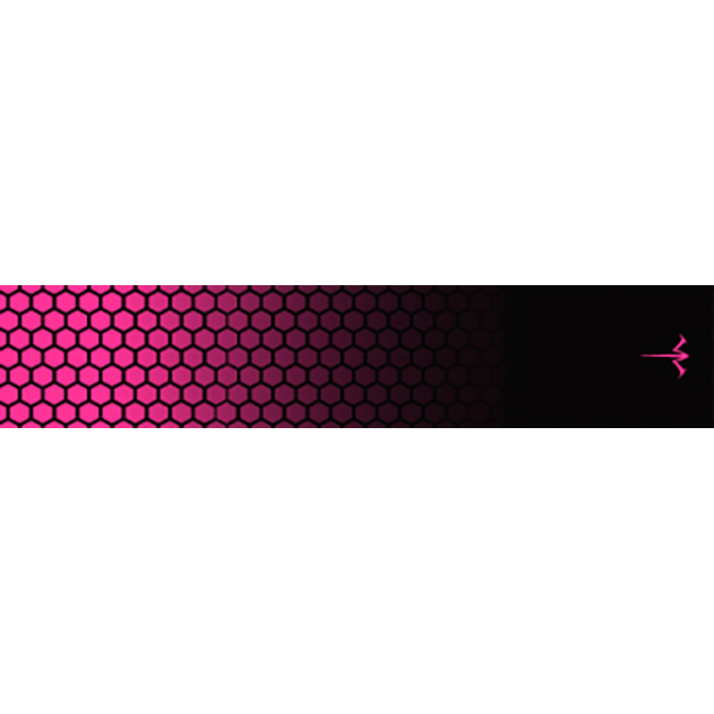 White Water Archery Honeycomb Fade Hot Pink Arrow Wraps 5 in. x 1.125 in. 15 Pack