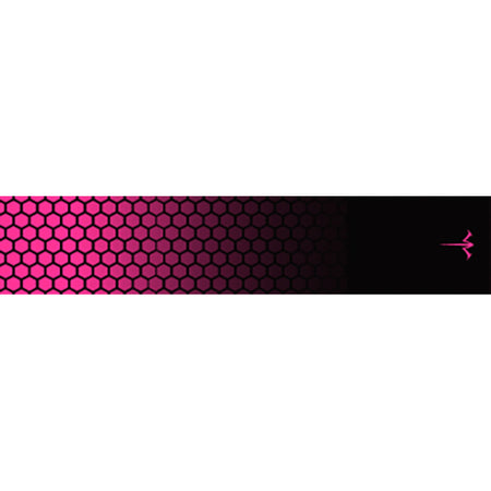 White Water Archery Honeycomb Fade Hot Pink Arrow Wraps 5 in. x 1.125 in. 15 Pack