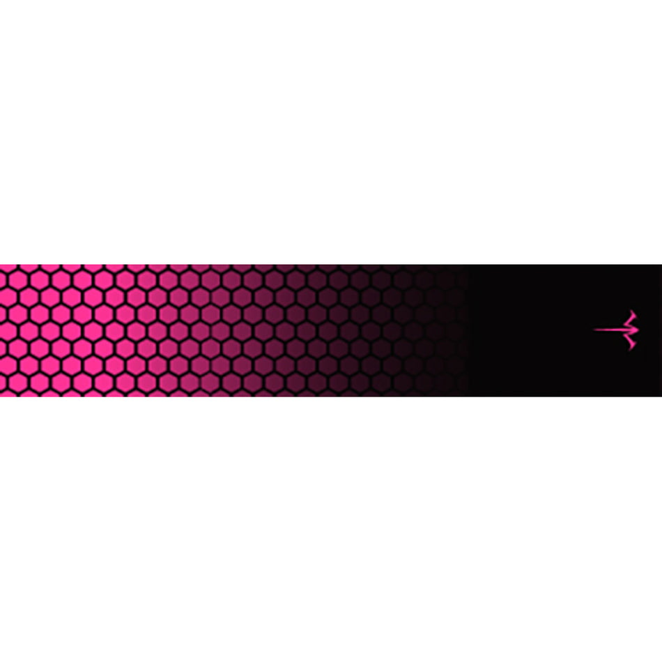 White Water Archery Honeycomb Fade Hot Pink Arrow Wraps 5 in. x 1.125 in. 15 Pack