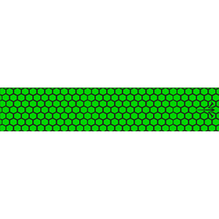 White Water Archery Honeycomb Fade Open Flo Green Arrow Wraps 5 in. x 1.125 in. 15 Pack