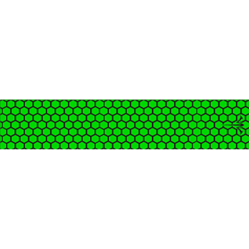White Water Archery Honeycomb Fade Open Flo Green Arrow Wraps 5 in. x 1.125 in. 15 Pack