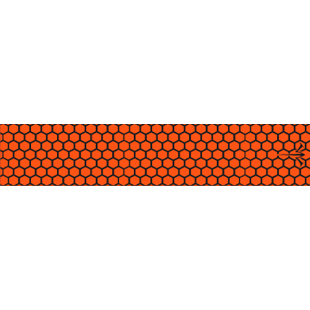 White Water Archery Honeycomb Fade Open Flo Orange Arrow Wraps 5 in. x 1.125 in. 15 Pack