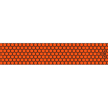 White Water Archery Honeycomb Fade Open Flo Orange Arrow Wraps 5 in. x 1.125 in. 15 Pack