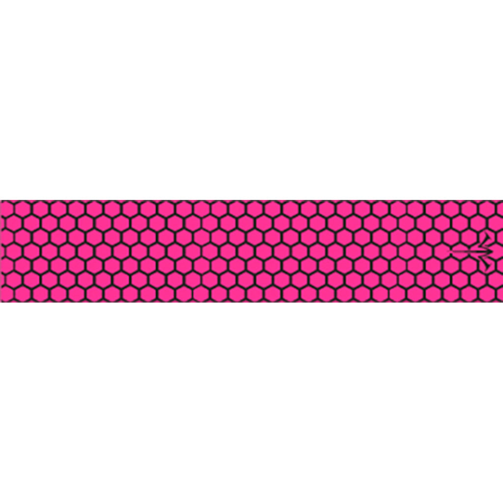 White Water Archery Honeycomb Fade Open Hot Pink Arrow Wraps 5 in. x 1.125 in. 15 Pack