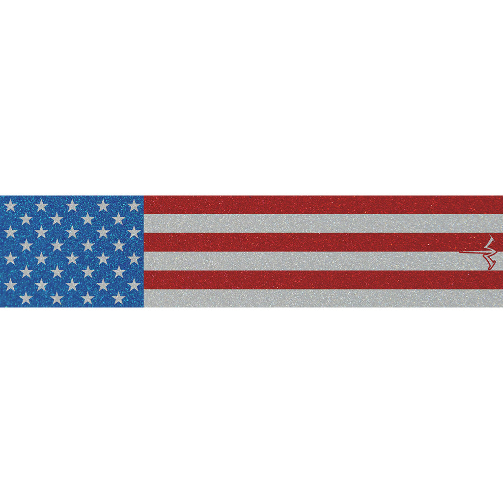 White Water Archery Reflective American Flag Arrow Wraps 5 in. x 1.125 in. 15 Pack