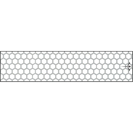 White Water Archery Reflective Honeycomb White Arrow Wraps 5 in. x 1.125 in. 15 Pack