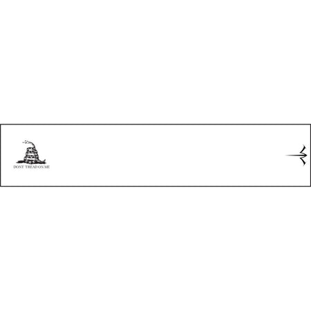 White Water Archery Gadsden White Arrow Wraps 5 in. x 1.125 in. 15 Pack
