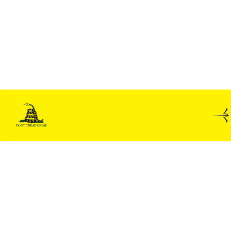White Water Archery Gadsden Yellow Arrow Wraps 5 in. x 1.125 in. 15 Pack