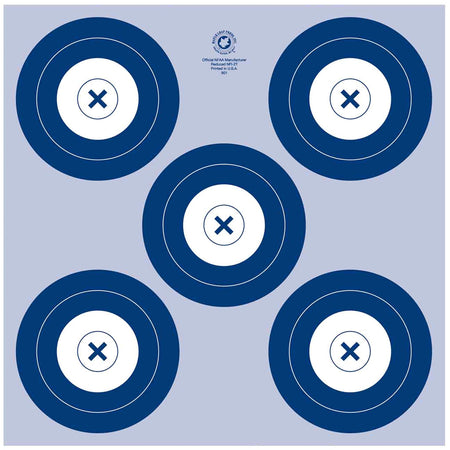 Maple Leaf NFAA Indoor 5 Spot Archery Target 25 Pack