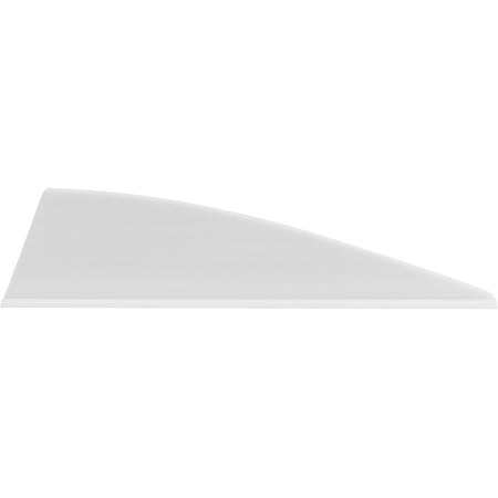 TAC Vanes Driver High Profile 2.25" Hunting Vanes White - 100 Pack