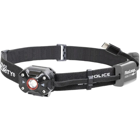 Police Security FlexLoop Mini Headlamp 600 Lumens