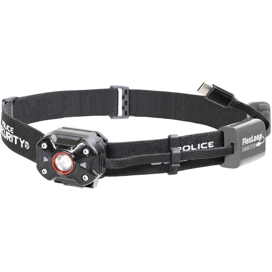 Police Security FlexLoop Mini Headlamp 600 Lumens