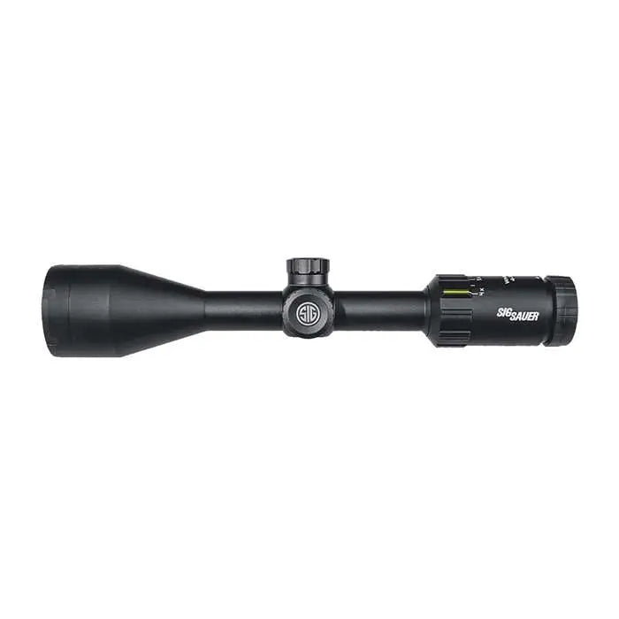 SIG Sauer Whiskey3 4-12x50mm Rifle Scope 1" Tube Black SFP Illuminated Hellfire Quadplex