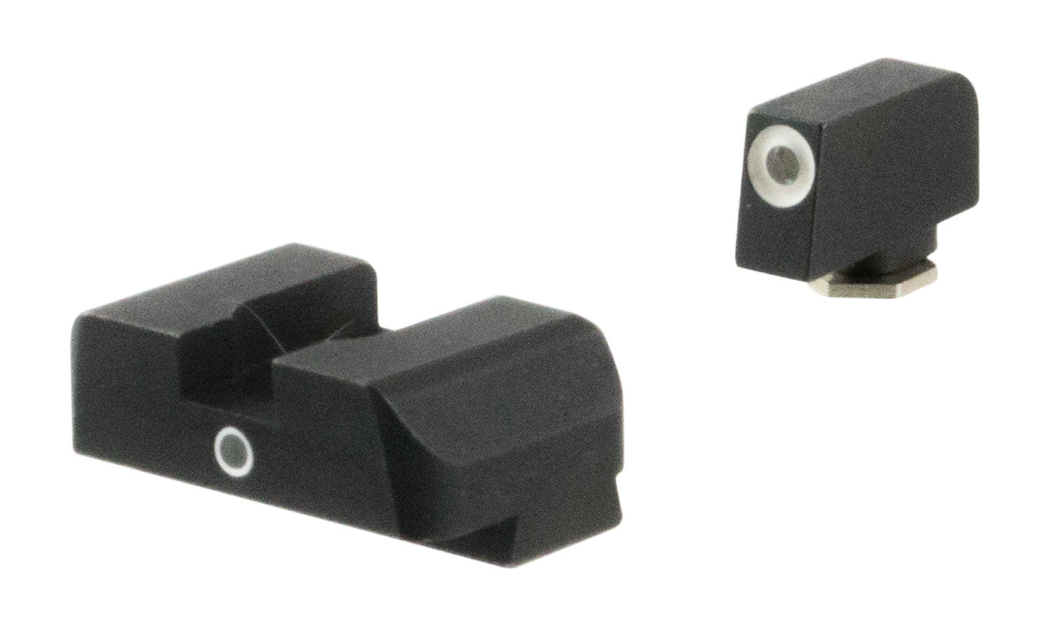 AmeriGlo GL5101 i-Dot Tritium Night Sight Set Glock Gen 5 9mm/.40 Green White Outline Front Green Rear