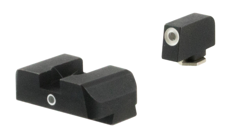 AmeriGlo GL5101 i-Dot Tritium Night Sight Set Glock Gen 5 9mm/.40 Green White Outline Front Green Rear
