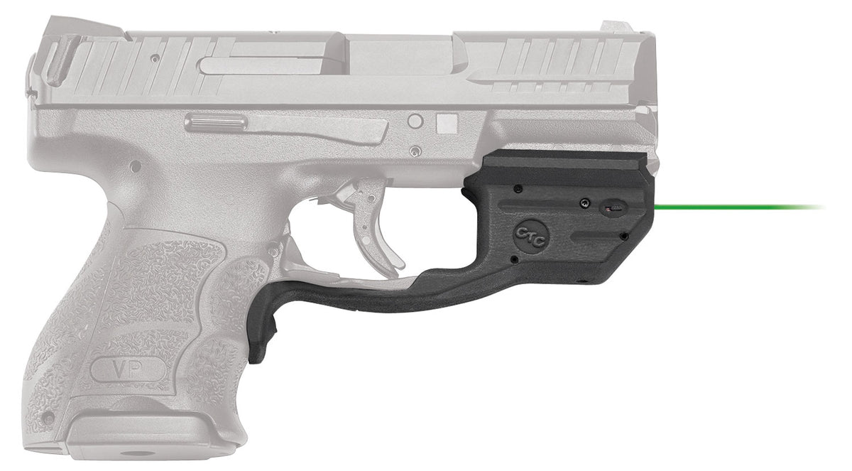 Crimson Trace 0165901 Laserguard Green Laser for H&K VP9 VP9SK VP40 Black Polymer