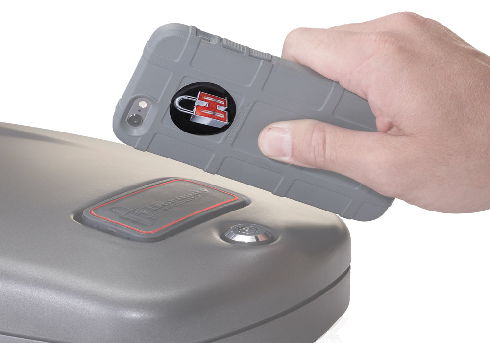 Hornady 98168 Rapid Safe Replacement RFID Sticker Black Programmable