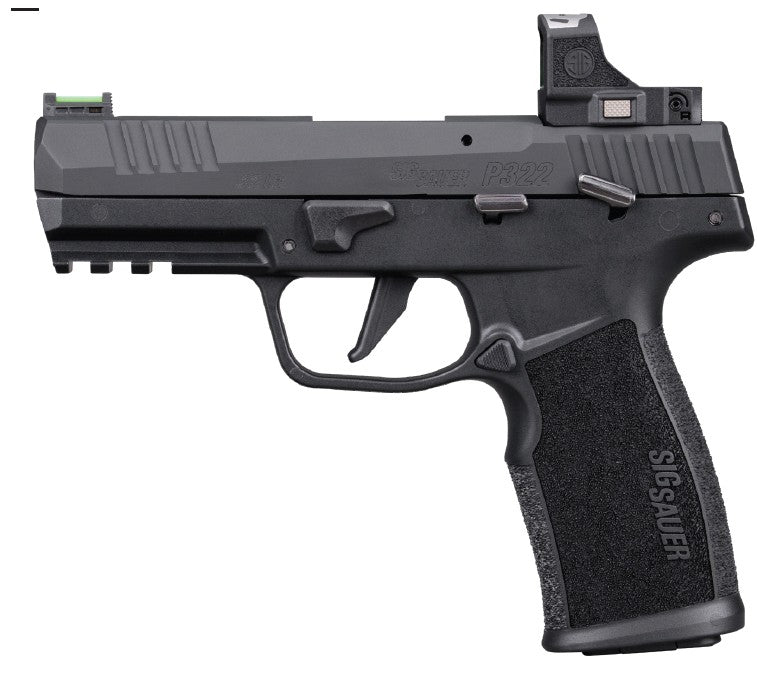 SIG 322CBRS P322 22LR 4 ROMEO RS 20R BLK