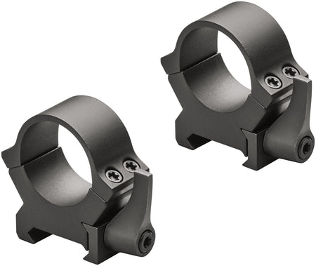 Leupold 174065 QRW2 Cross-Slot Scope Rings Matte Black 1" Low Picatinny/Weaver