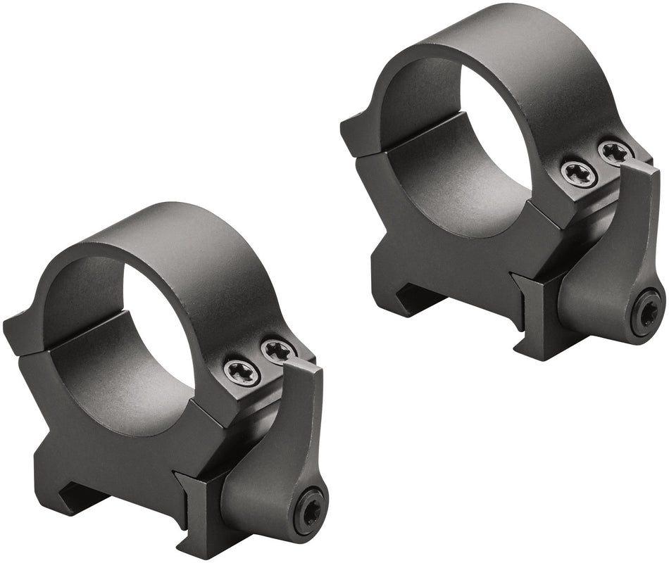 Leupold 174065 QRW2 Cross-Slot Scope Rings Matte Black 1" Low Picatinny/Weaver