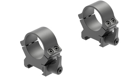 Leupold 174068 QRW2 Cross-Slot Scope Rings Matte Black 1" Medium Picatinny/Weaver