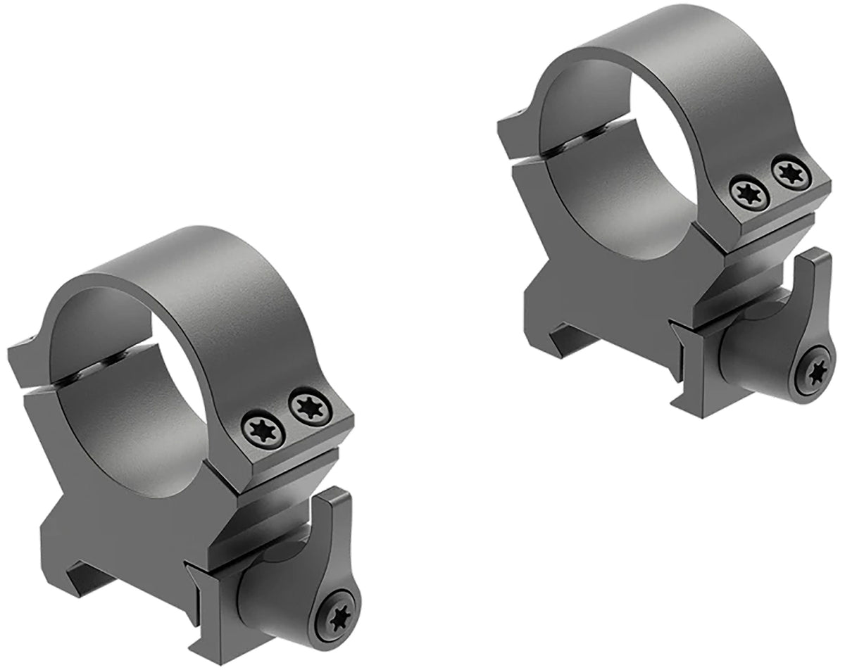 Leupold 174071 QRW2 Cross-Slot Scope Rings Matte Black 1" High Picatinny/Weaver