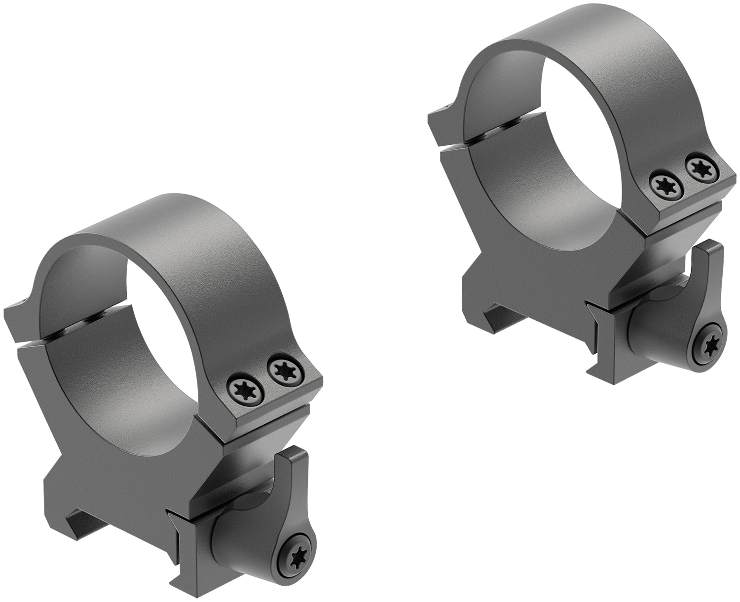 Leupold 174078 QRW2 Cross-Slot Scope Ring Set Matte Black 30mm High Quick Release Picatinny/Weaver