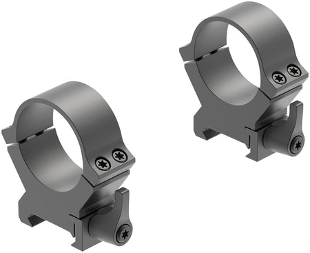 Leupold 174078 QRW2 Cross-Slot Scope Ring Set Matte Black 30mm High Quick Release Picatinny/Weaver