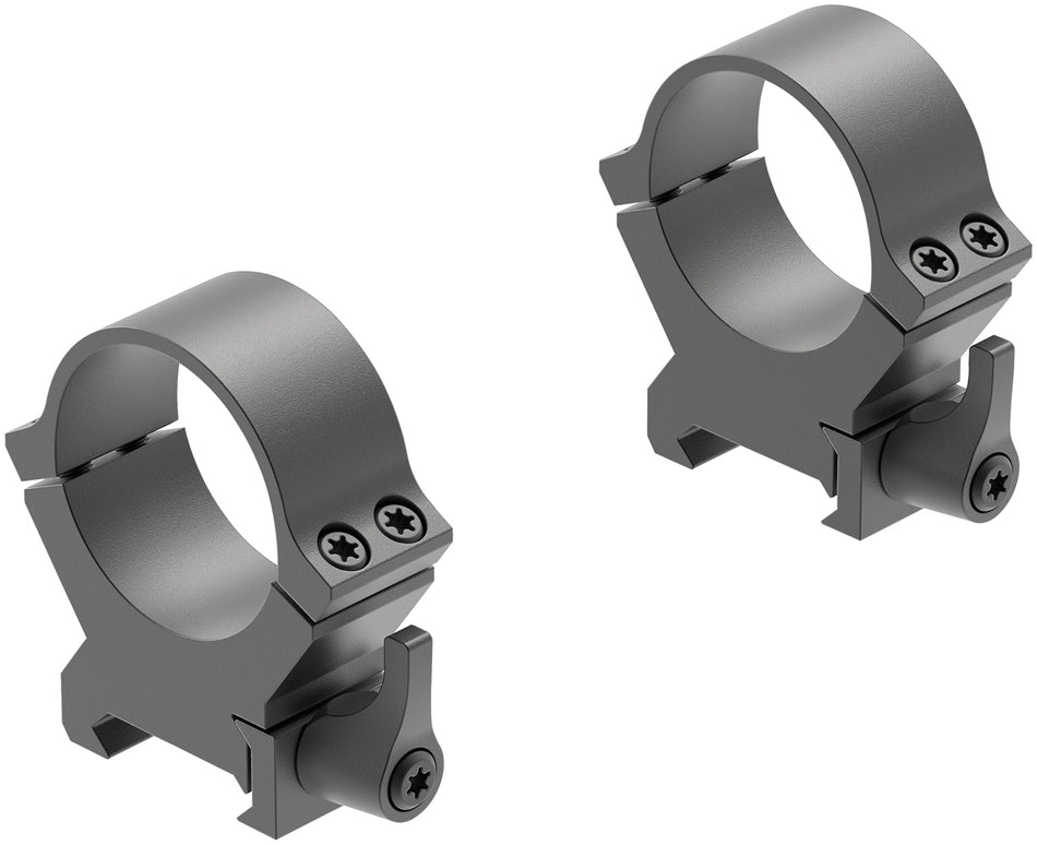 Leupold 174078 QRW2 Cross-Slot Scope Ring Set Matte Black 30mm High Quick Release Picatinny/Weaver