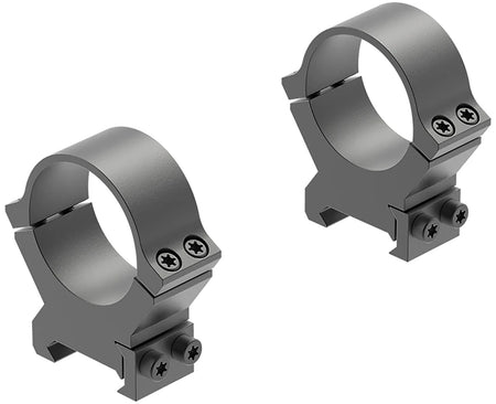 Leupold 174085 PRW2 Cross-Slot Scope Rings Matte Black 30mm High Picatinny/Weaver