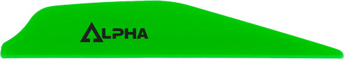 Bohning Alpha AR 1250 Arrow Vane 2.8 Inch Neon Green 36-Pack