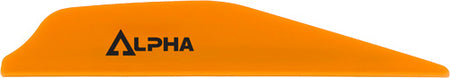 Bohning Alpha AR 1250 Arrow Vane 2.8 Inch Neon Orange 36-Pack