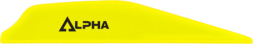 Bohning Alpha AR 1250 Arrow Vane 2.8 Inch Neon Yellow 36-Pack