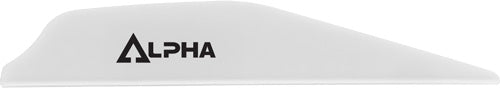 Bohning Alpha AR 1250 Arrow Vane 2.8 Inch White 36-Pack