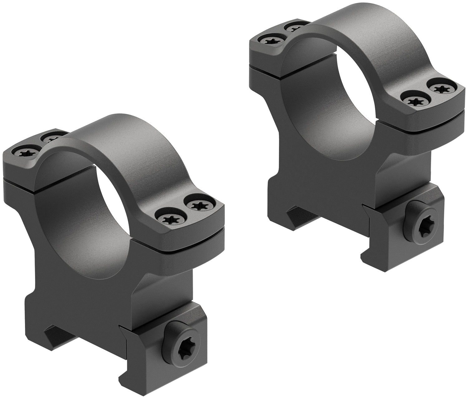 Leupold 175118 BackCountry Cross-Slot Scope Rings Matte Black 1-Inch High