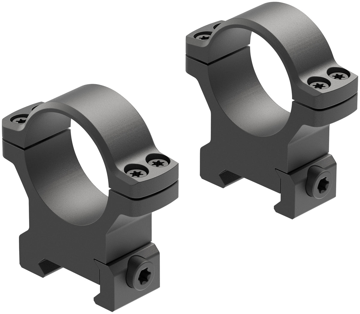 Leupold 175121 BackCountry Cross-Slot Scope Rings Matte Black 30mm High